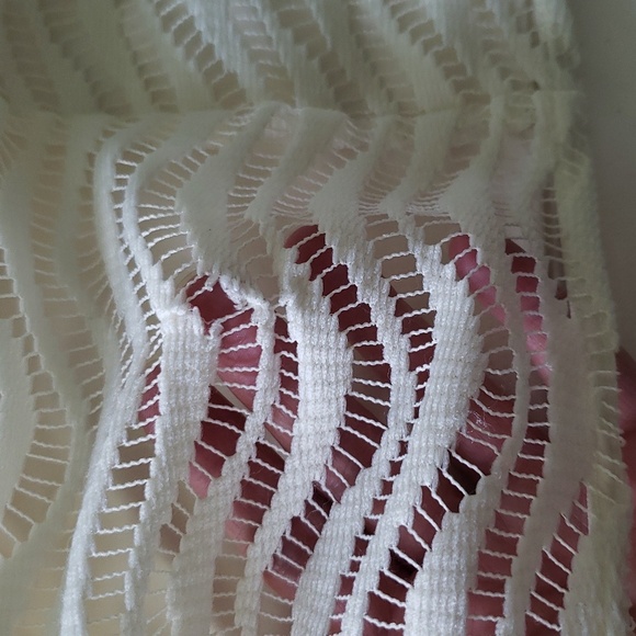 Lilly Pulitzer Topanga Dress Small Cream Crochet Lace Beach Coastal Vacation - Picture 15 of 15